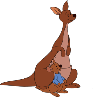 Kanga en Roe