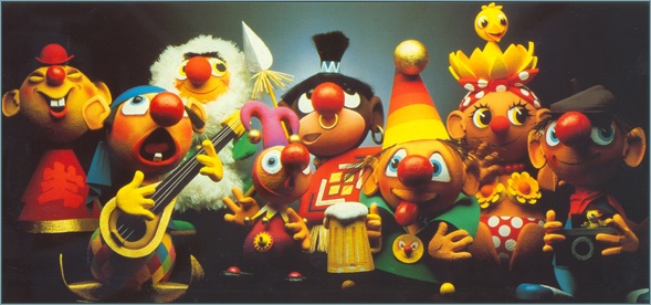 Een hele groep Festival-bewoners bij elkaar -|- © Efteling