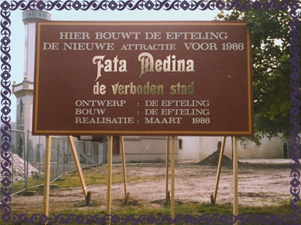 Bouwbord Fata Morgana -|- Foto: Archief 'De Versamelaer', exclusief gebruiksrecht het WWCW © 2004