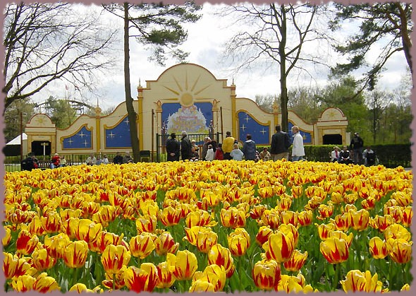 Het Zomertheater, ook wel bekend als het ongebouwde zwembad in Oost. -|- Foto: EAH © het WWCW 2003