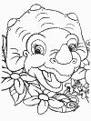Land before time coloring book pages
