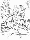 Land before time coloring book pages
