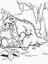 Land before time coloring book pages