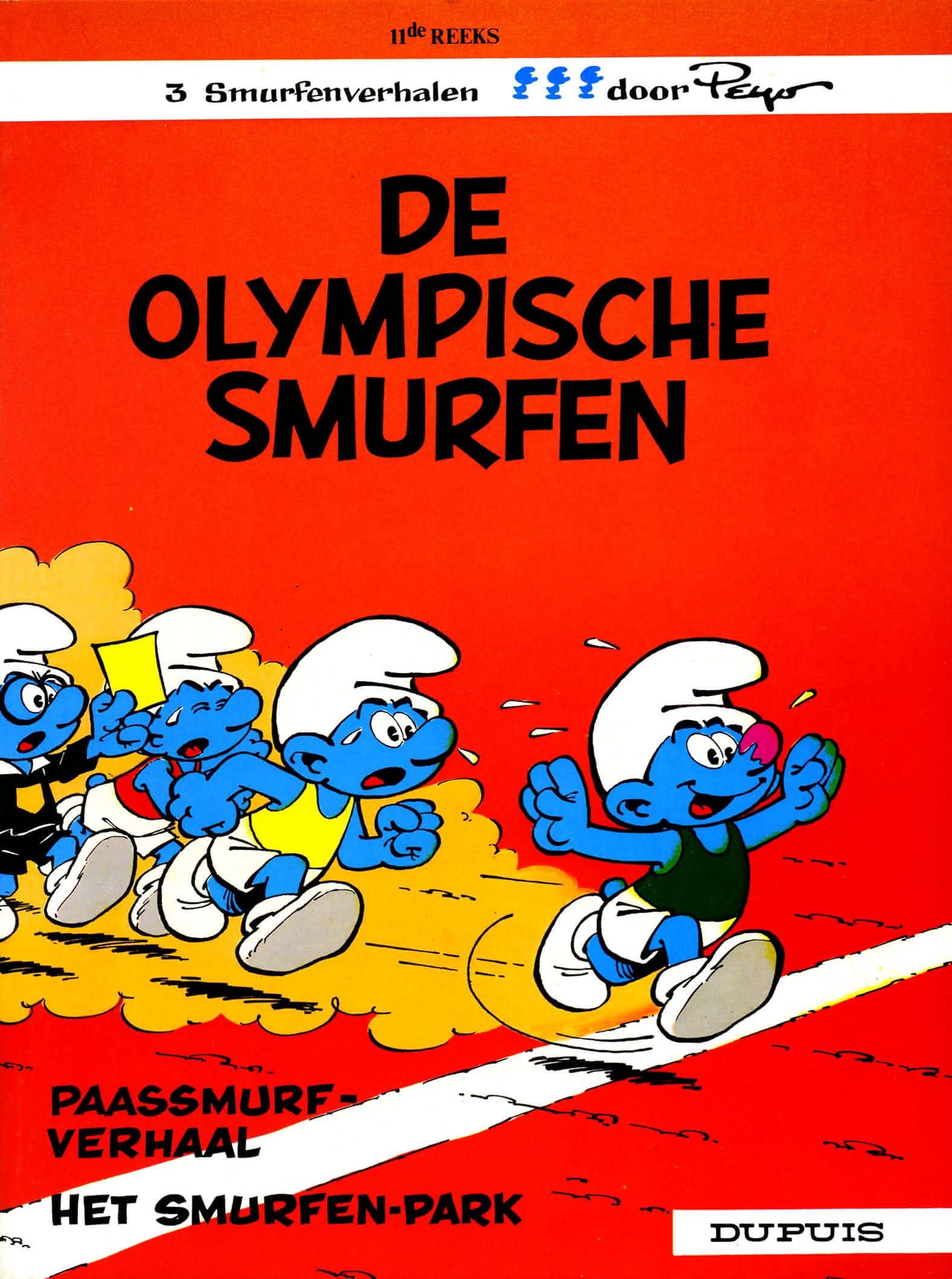De olympische smurfen