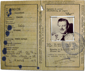 Peyo's passport